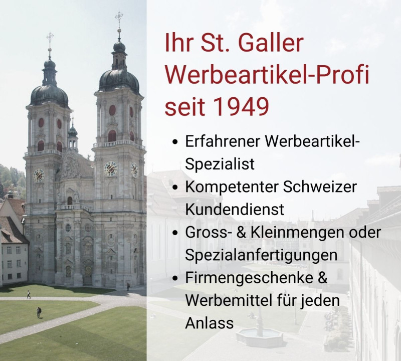 St. Galler Werbeartikel-Profi
